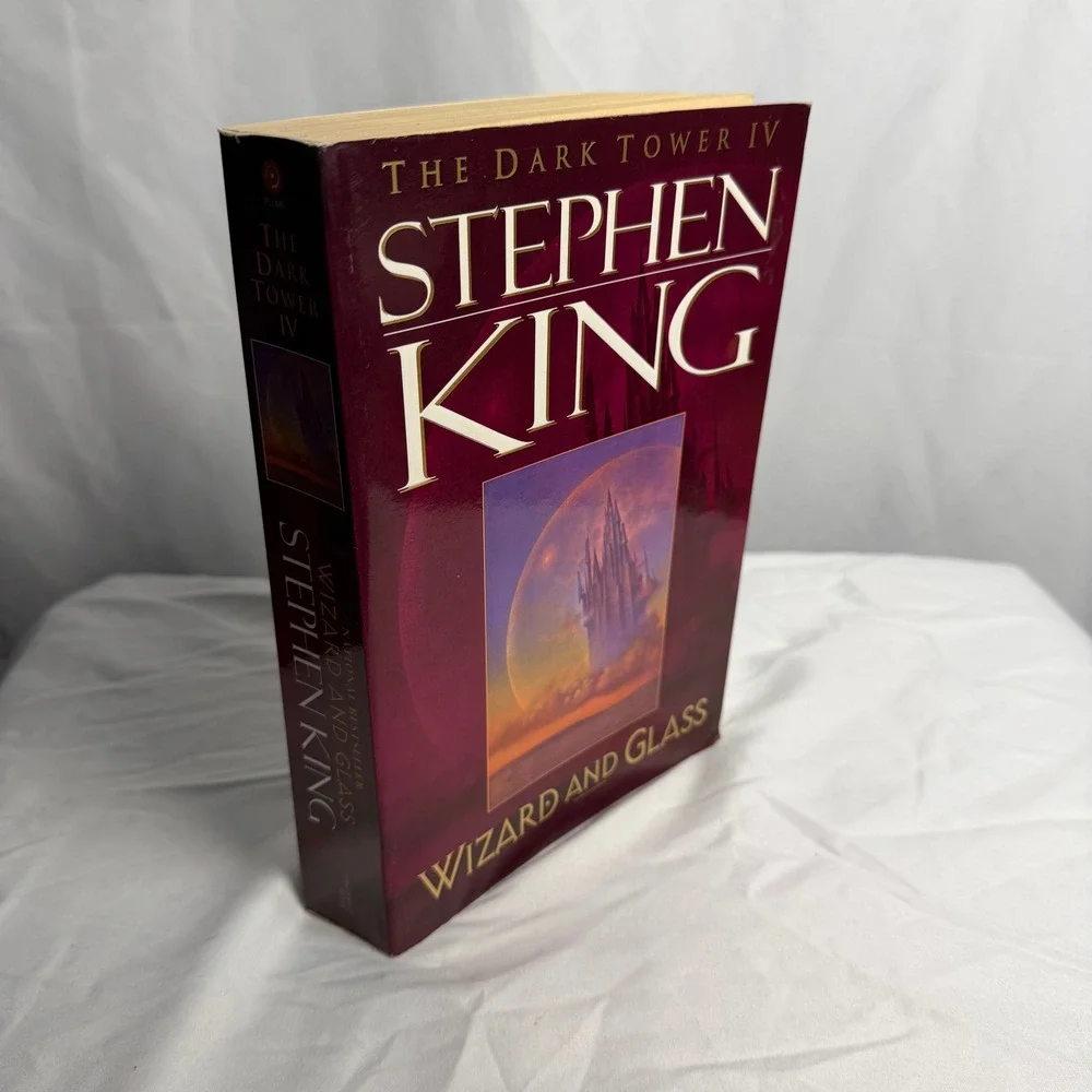 Wizard and Glass Stephen King Dark Tower IV First Plume Printing 1997 PB Gift